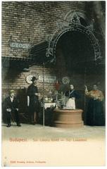 Historical image of Sct. Lukasbad in Budapest from 1903