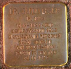 Stolperstein Dedicato A Guido Leser