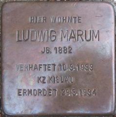 Stolperstein Dedicato A Ludwig Marum