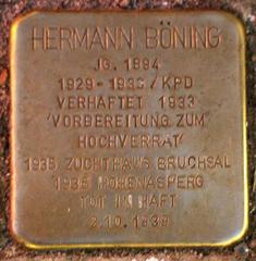 Stolperstein Dedicato A Hermann Böning