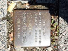Stolperstein Dedicato A Reinhold Frank