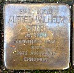 Stolperstein Dedicato A Alfred Wilhelm Behr