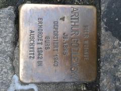 Stolperstein Dedicato A Arthur Godlewsky