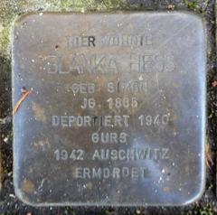 Stolperstein Dedicato A Chaim Färber