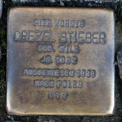 Stolperstein Dedicato A Drezel Stieber