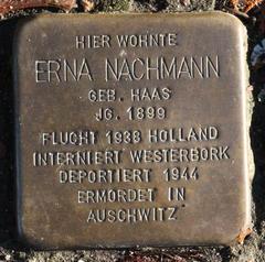 Stolperstein Dedicato A Erna Nachmann