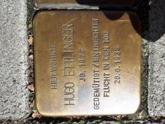 Stolperstein Dedicato A Hugo Ettlinger