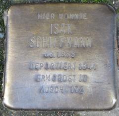 Stolperstein Dedicato A Isak Schiffmann