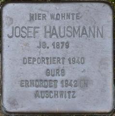 Stolperstein Dedicato A Josef Hausmann