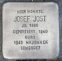 Stolperstein Dedicato A Josef Jost