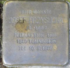 Stolperstein Dedicato A Josef Przysucha