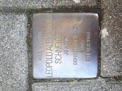 Stolperstein Dedicato A Leopold Alexander Schneider