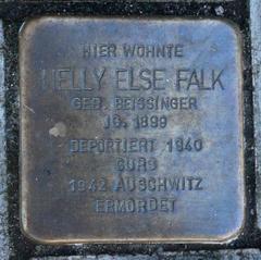 Stolperstein Dedicato A Nelly Else Falk