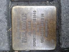 Stolperstein Dedicato A Paul Mayer
