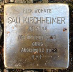Stolperstein Dedicato A Sali Kirchheimer