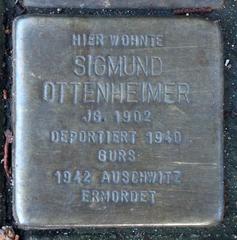 Stolperstein Dedicato A Sigmund Ottenheimer