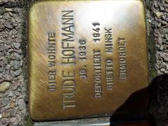 Stolperstein Dedicato A Trude Hofmann