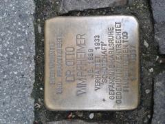 Stolperstein Dedicato A Otto Wimpfheimer