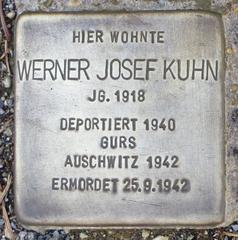 Stolperstein Dedicato A Werner Josef Kuhn