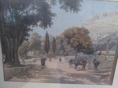 South Port and Prince Edward's Gate at the Garrison Library in Gibraltar