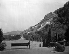 Panoramic view of Gibraltar from Elliot's Monument at Almeda