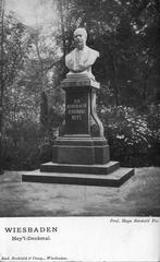 Memorial to Ferdinand Hey'l in Wiesbaden by sculptor Hugo Berwald