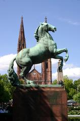 Monument of the 1st Nassau Artillery Regiment No. 27 at Wiesbaden Luisenplatz
