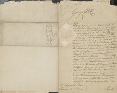 Autograph of George IV King of Great Britain 1762-1830
