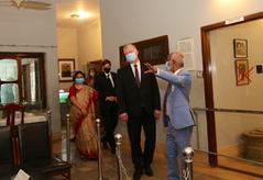 Deputy Secretary Stephen Biegun visiting Bangabandhu Memorial Museum in Dhaka