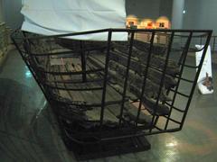 Reconstructed traditional boat in Mokpo, Korea