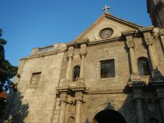 Interior of San Agustin Church and historical landmarks inside Intramuros Manila