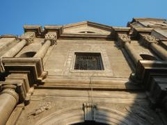 Interior of San Agustin Church with historical landmarks of Intramuros Manila