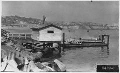 Breakwater landing in Long Beach, California