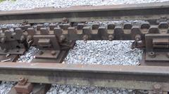 Spring suspension of the rack railway entrance of the Bosnian-Herzegovinian State Railways at the Ljubljana Railway Museum