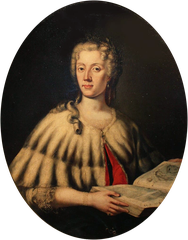 Portrait of Laura Bassi by Carlo Vandi