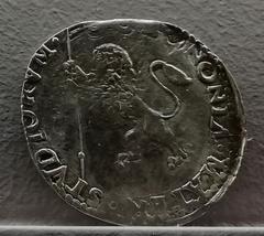 Medaglia papale Pio V con leone rampante e vessillo al Museo di San Domenico Imola