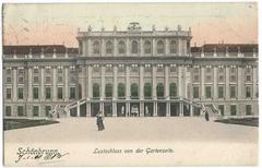 Early 20th century view of Schönbrunn Palace in Vienna