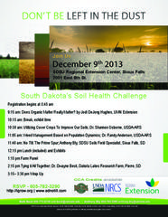 Farmers and agricultural experts discussing soil health at an educational forum in Sioux Falls, South Dakota
