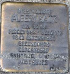 Stolperstein Dedicated To Albert Katz