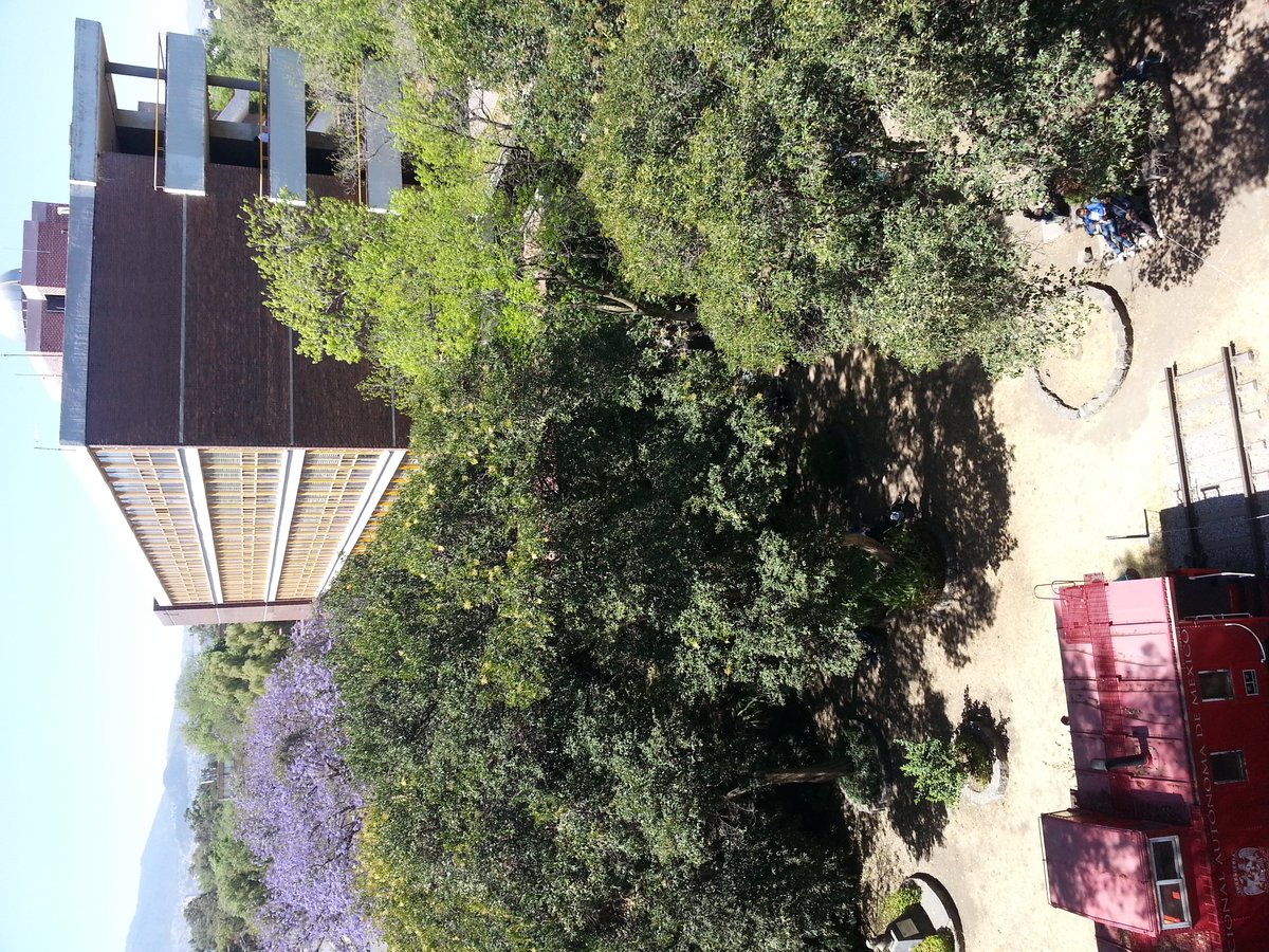 Interior view of the Faculty of Engineering train car at UNAM in Mexico City, Mexico