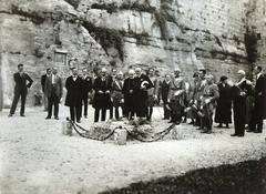 Tommaso di Savoia Duke of Genoa statue in the Martyrs' Pit