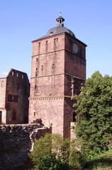 Brueckenturm tower at Heidelberg Castle