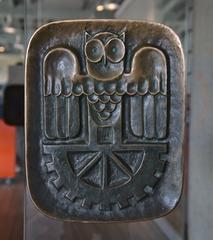 Door handle of the gift shop at Deutsches Museum in Munich