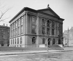 1904 historic photo of New England Museum of Natural History building in Boston