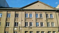 Teleki László tér buildings in Budapest