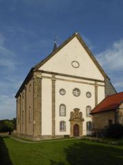 St.-Georg-Kirche church in Grauhof with clear blue sky