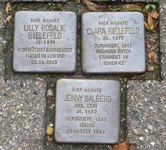 Stolperstein Dedicated To Clara Bielefeld