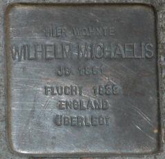 Stolperstein Dedicated To Wilhelm Michaelis