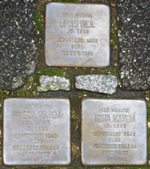 Stolperstein Dedicated To Louis Weil