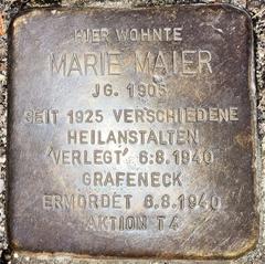 Stolperstein Dedicated To Marie Maier